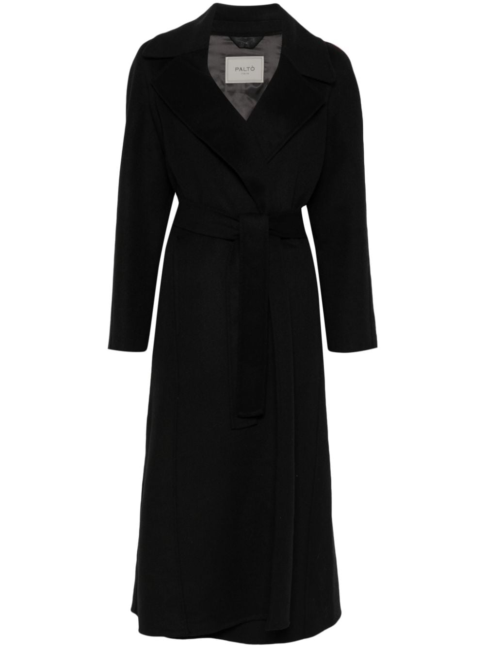 Paola wool belted coat