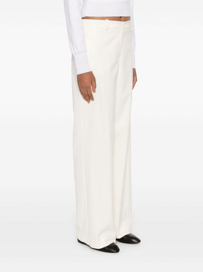 Crew cotton blend trousers