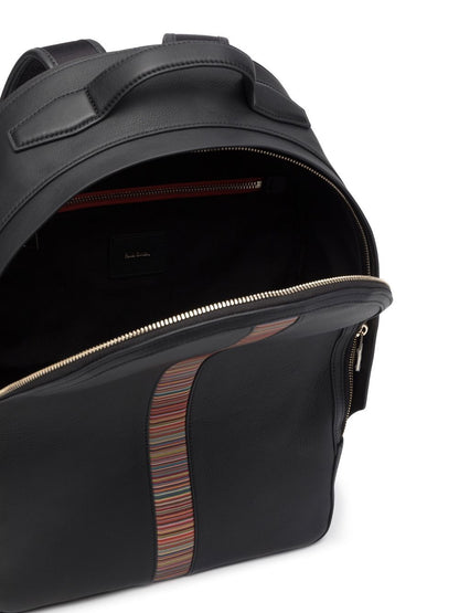 Signature stripe backpack