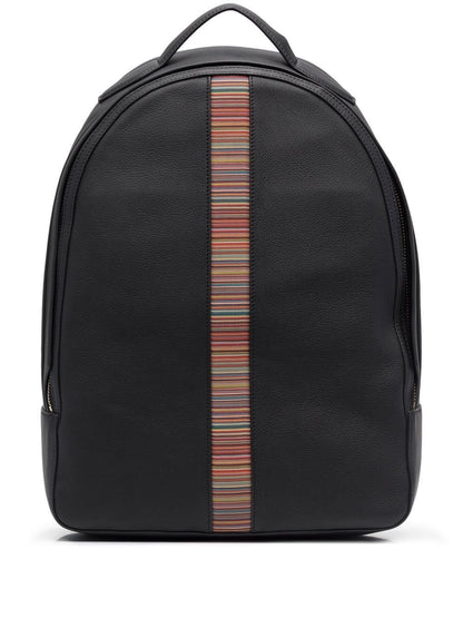 Signature stripe backpack