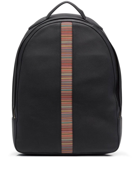 Signature stripe backpack