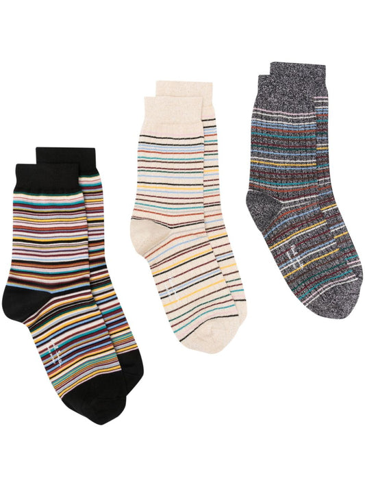 Swirl pattern socks