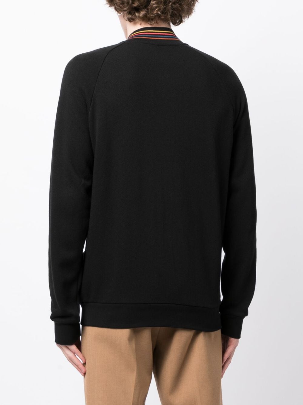 Cotton zipped sweatshirt