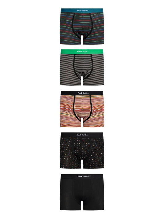 5-pack logo boxer briefs