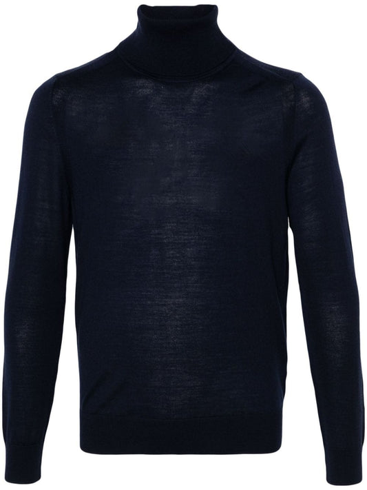 Merino wool turtleneck sweater