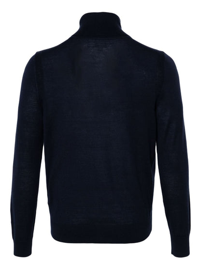 Merino wool turtleneck sweater