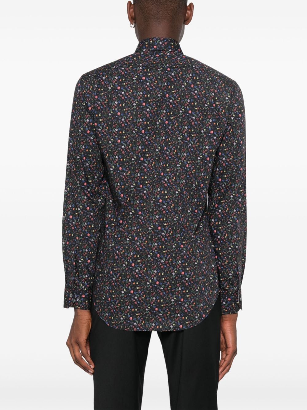 Printed cotton shirt