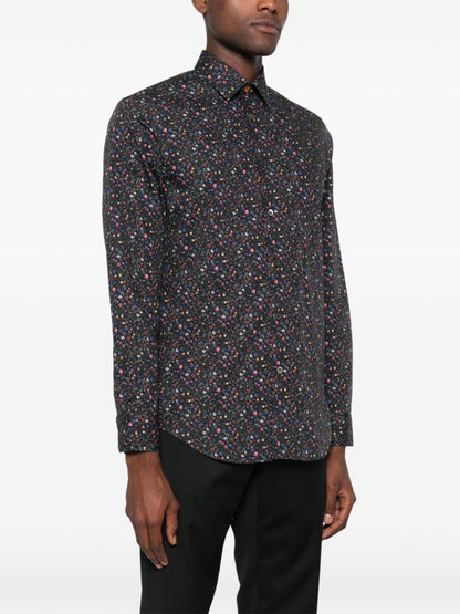 Printed cotton shirt