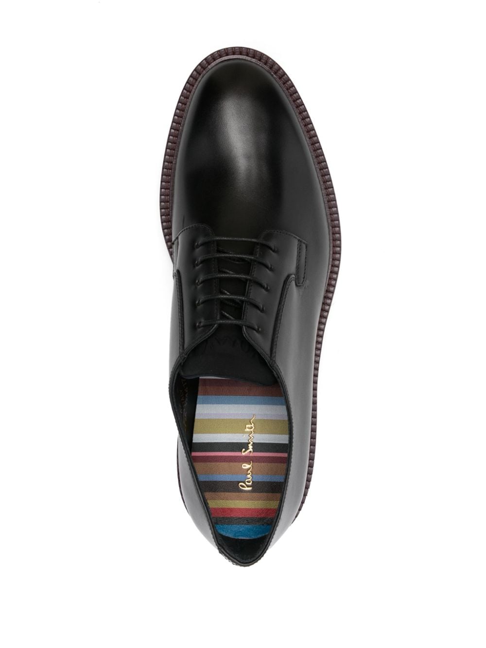 Leather derby shoes