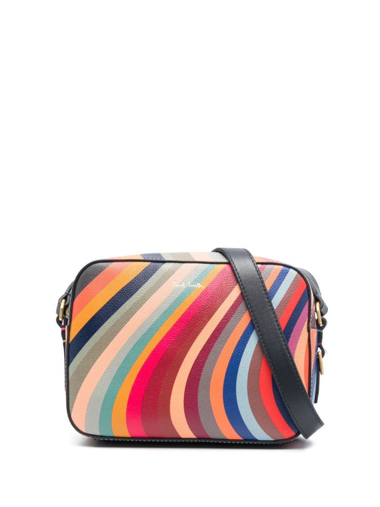 Swirl leather crossbody bag