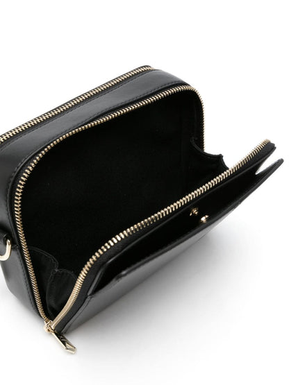 Signature stripe crossbody bag