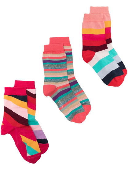 Swirl pattern socks