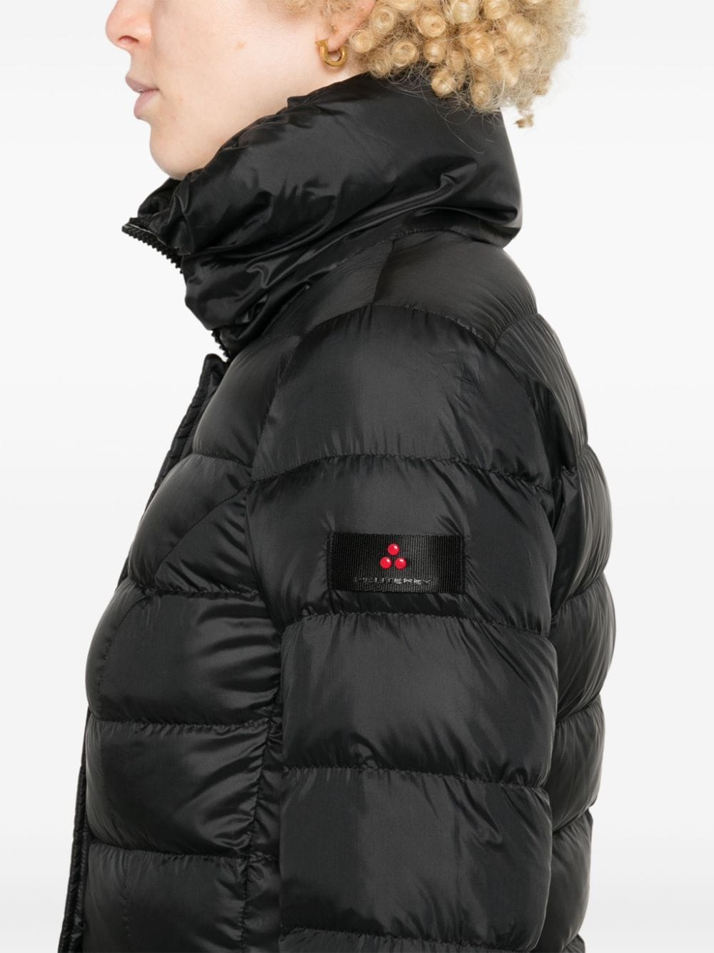 Nylon short down jacket