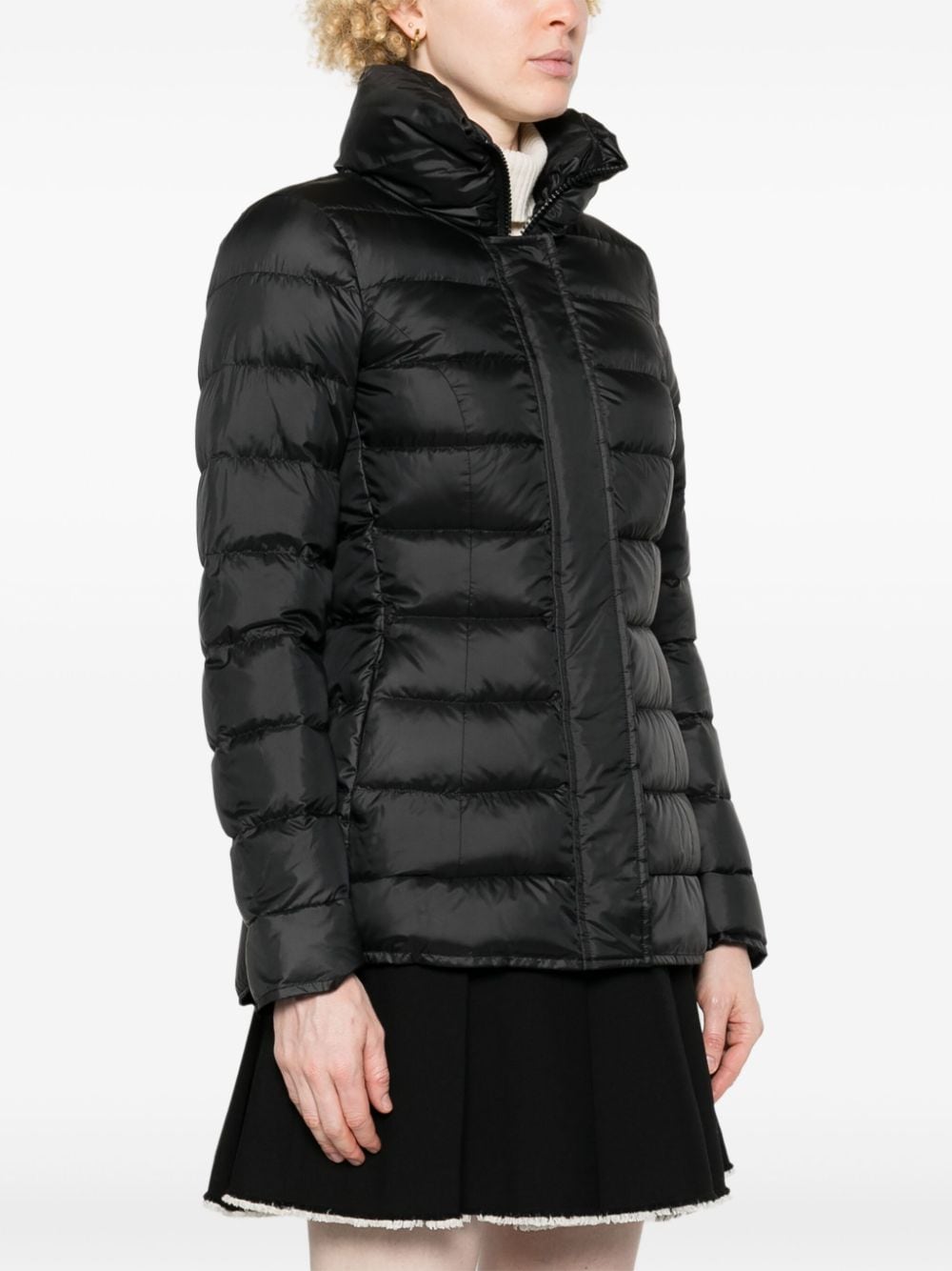 Nylon short down jacket