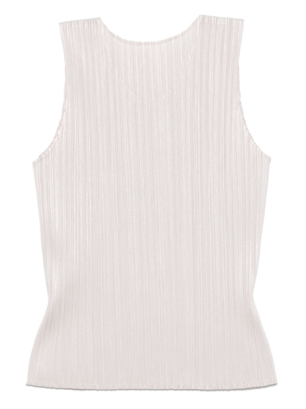 Pleated tank top