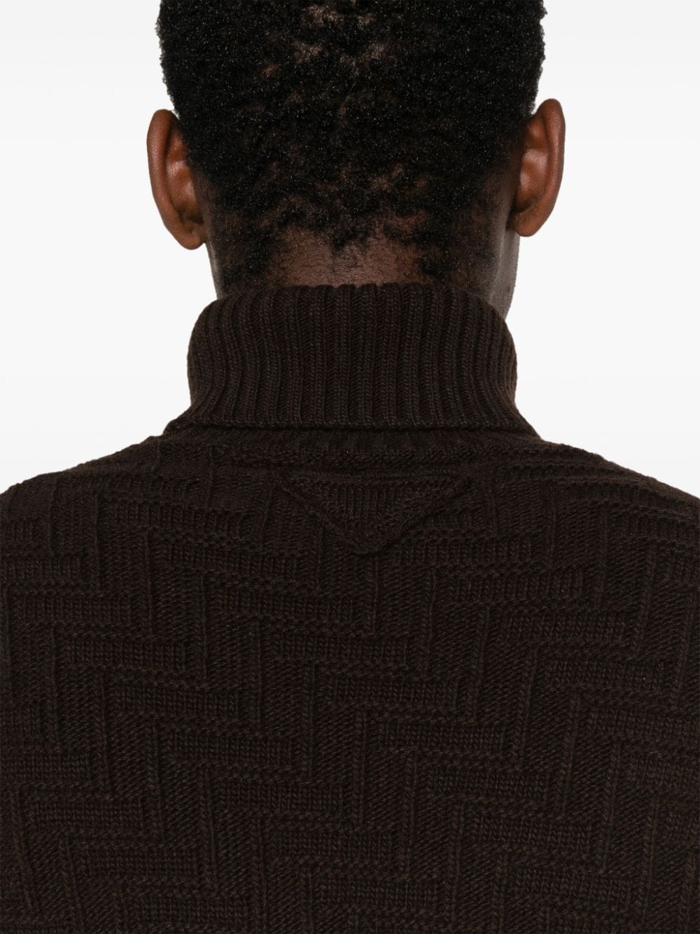 Cashmere turtle-neck sweater