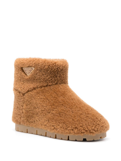 Faux fur boots