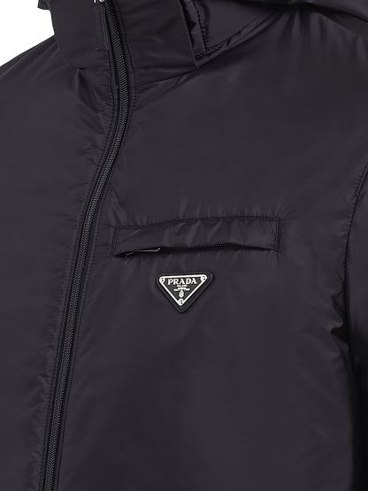 Re-nylon down jacket