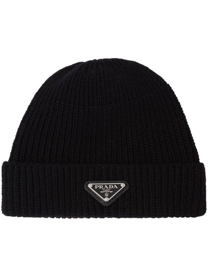 Wool and cashmere blend beanie