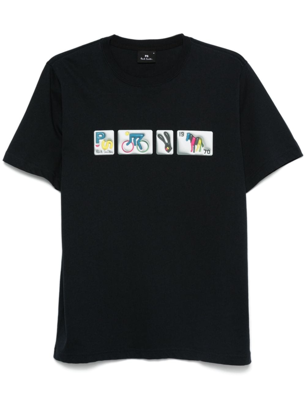 Ps badges cotton t-shirt