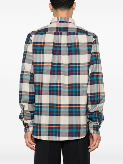 Checked cotton shirt