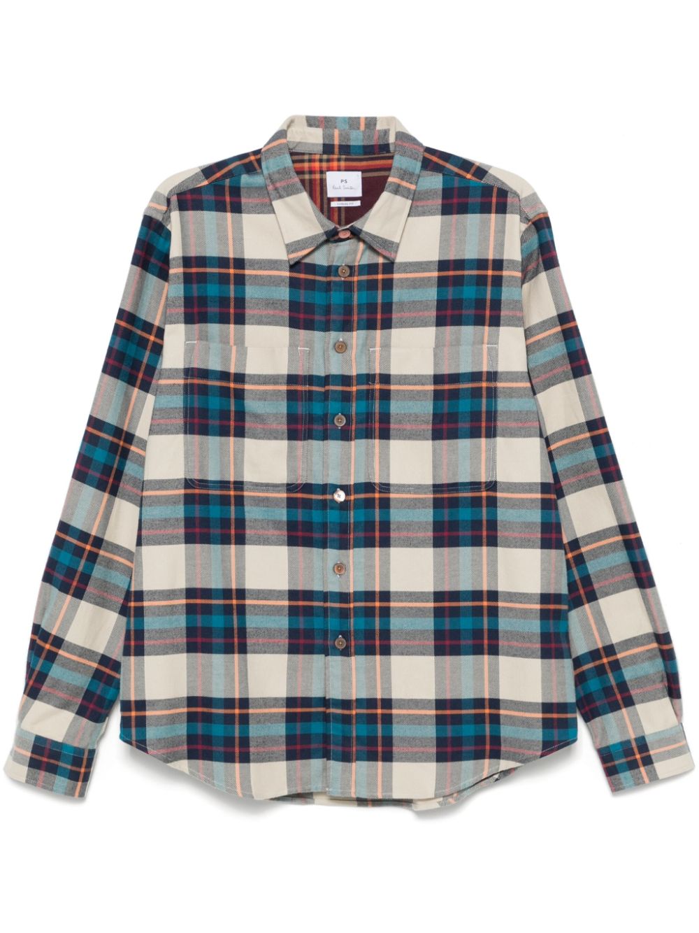 Checked cotton shirt