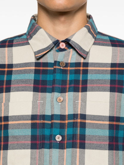 Checked cotton shirt