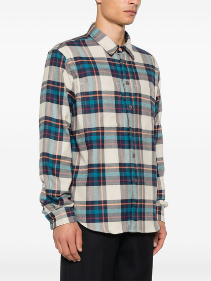 Checked cotton shirt