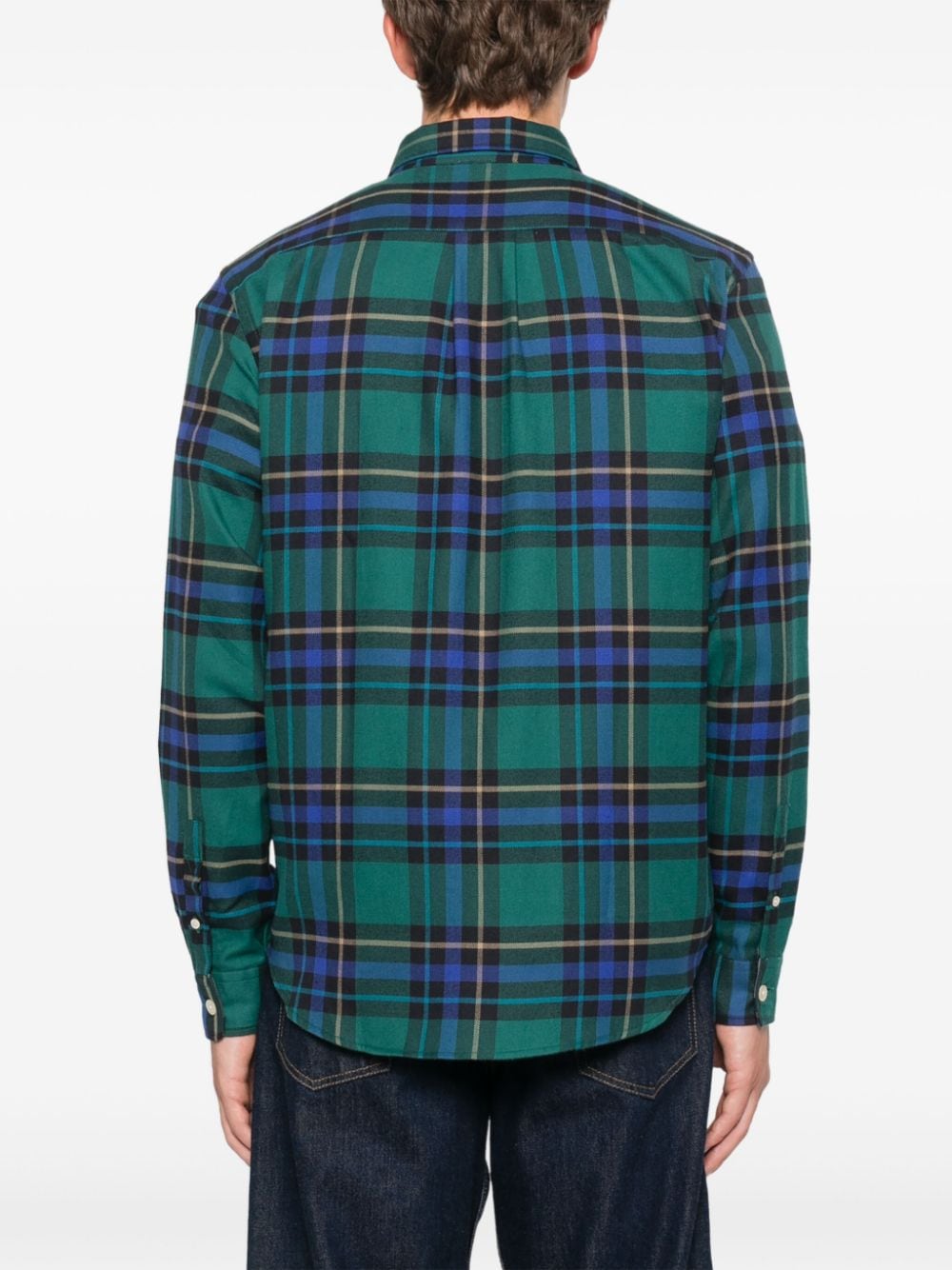 Checked cotton shirt