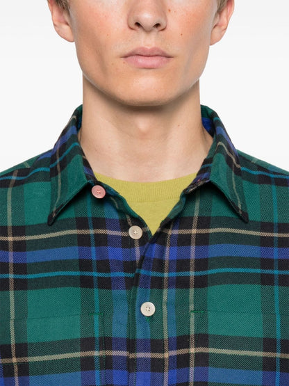 Checked cotton shirt