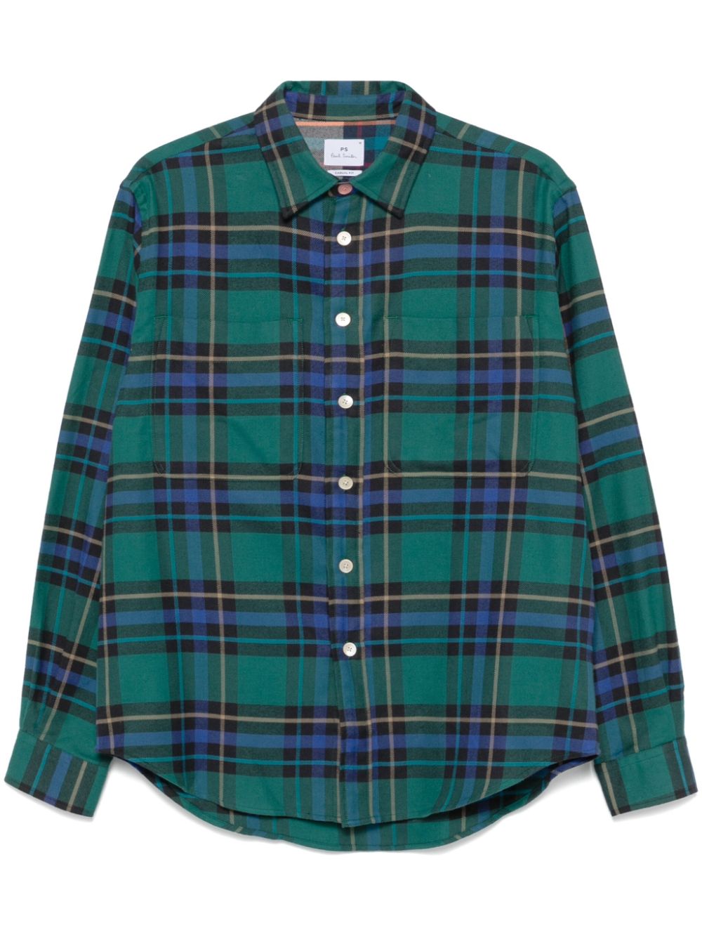 Checked cotton shirt