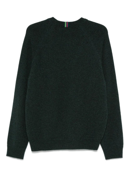 Wool crewneck sweater