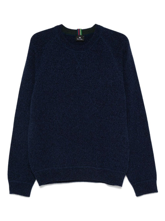 Wool crewneck sweater