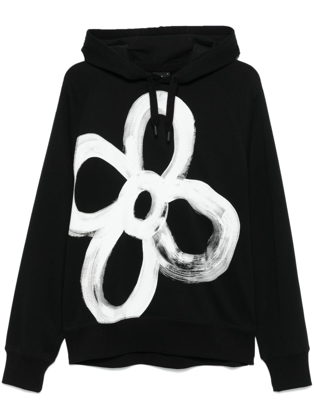 Happy flower cotton hoodie