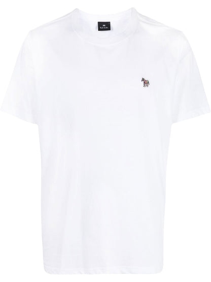 Zebra logo cotton t-shirt