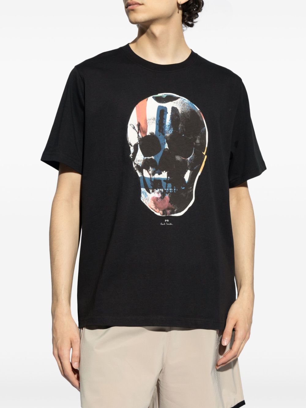 Skull cotton t-shirt