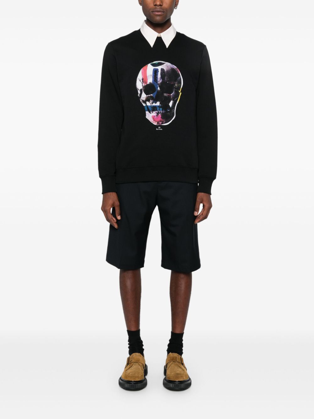 Skull cotton sweatshirt