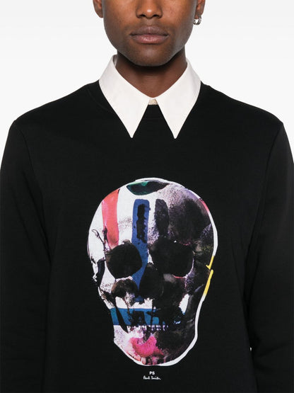 Skull cotton sweatshirt