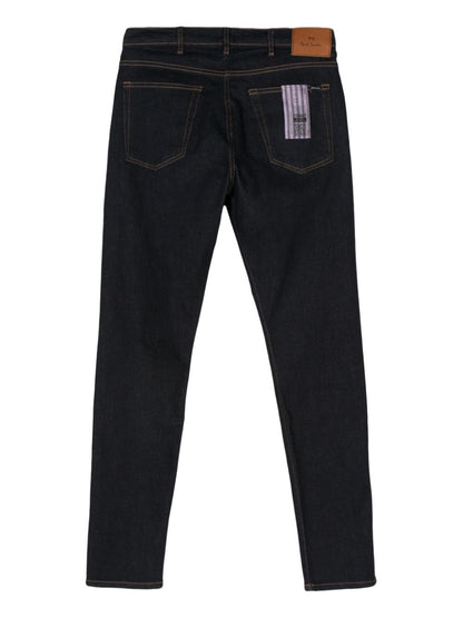 Tapered fit denim jeans