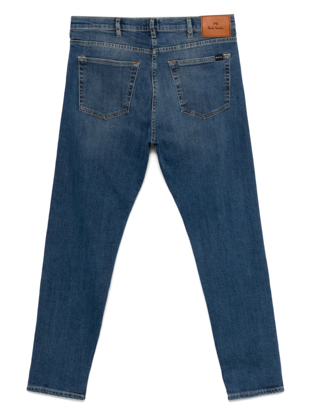 Tapered fit denim jeans