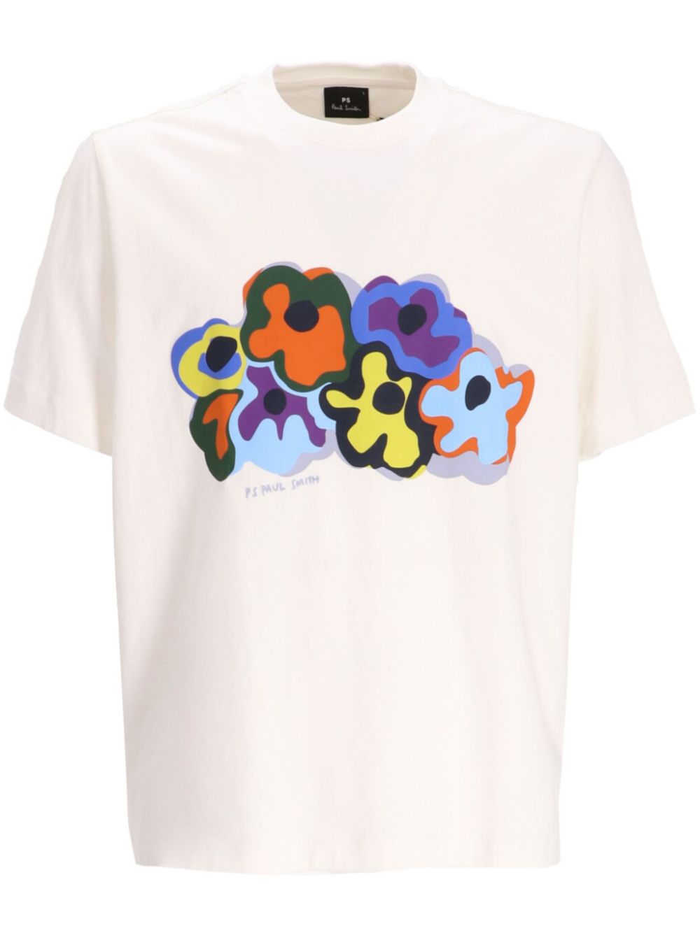 Printed cotton t-shirt