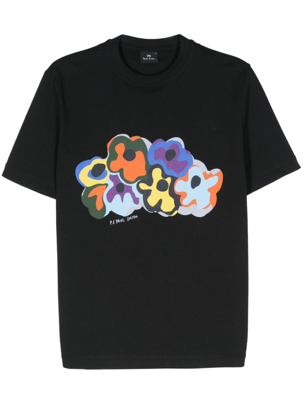 Printed cotton t-shirt