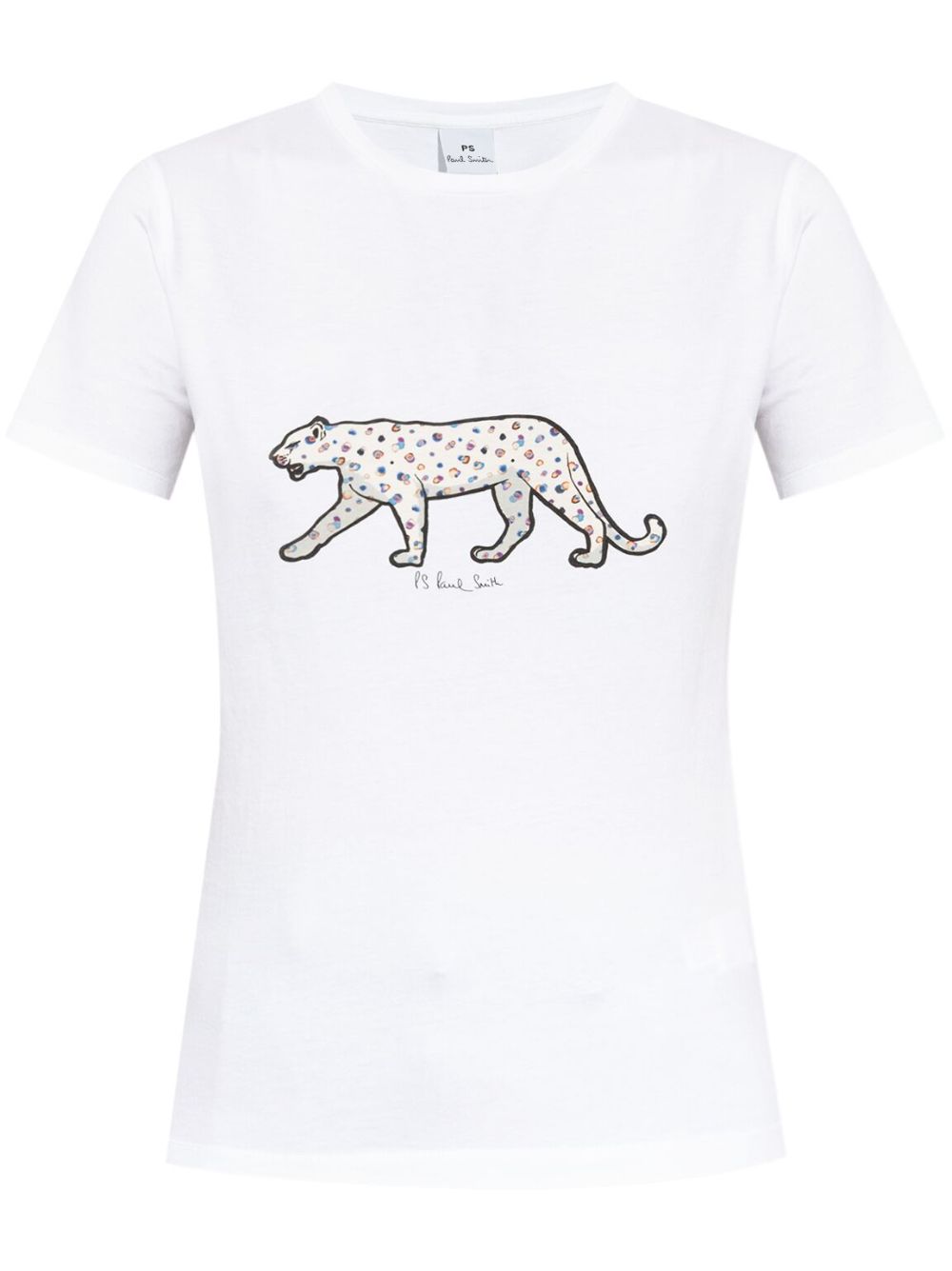 Printed cotton t-shirt