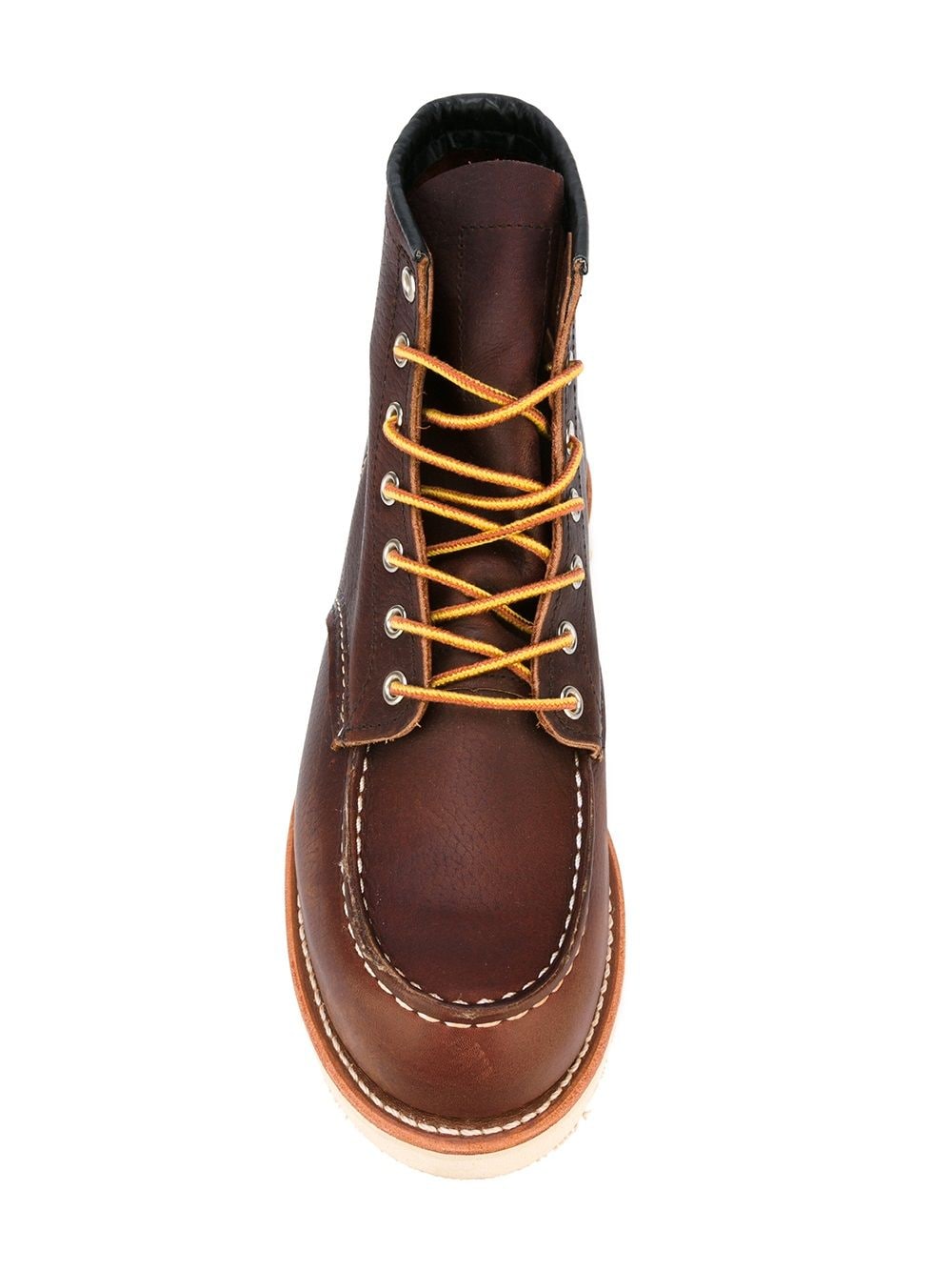 Classic moc toe briar oil slick boots