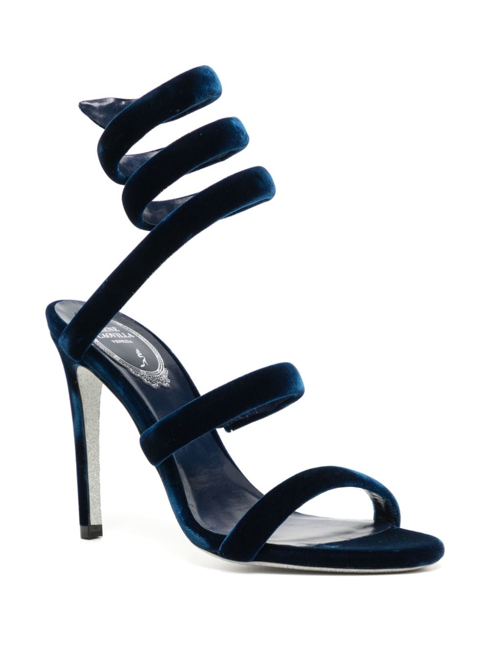 Cleo velvet sandals