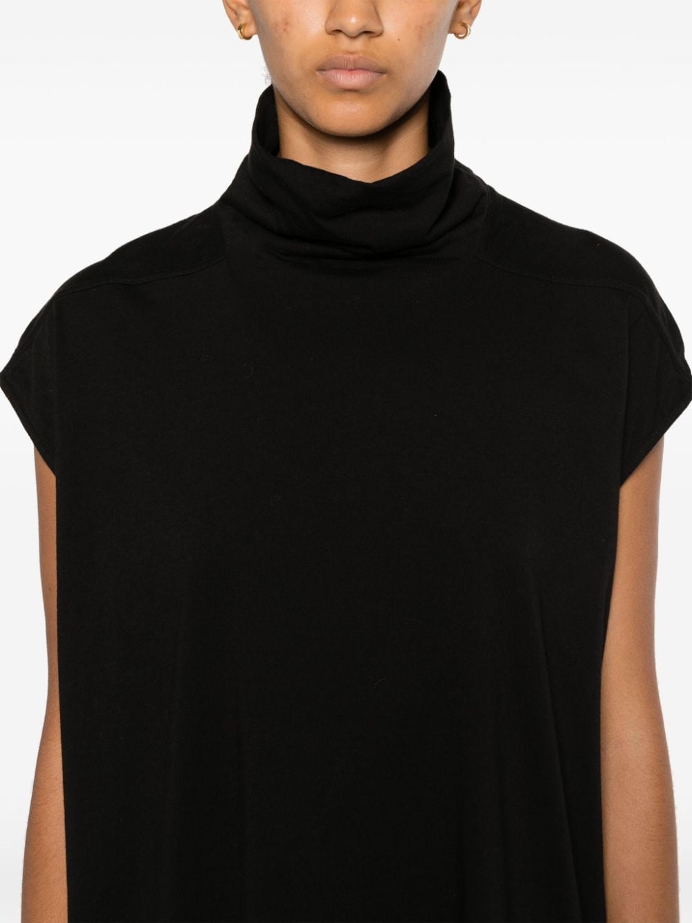 High-neck top