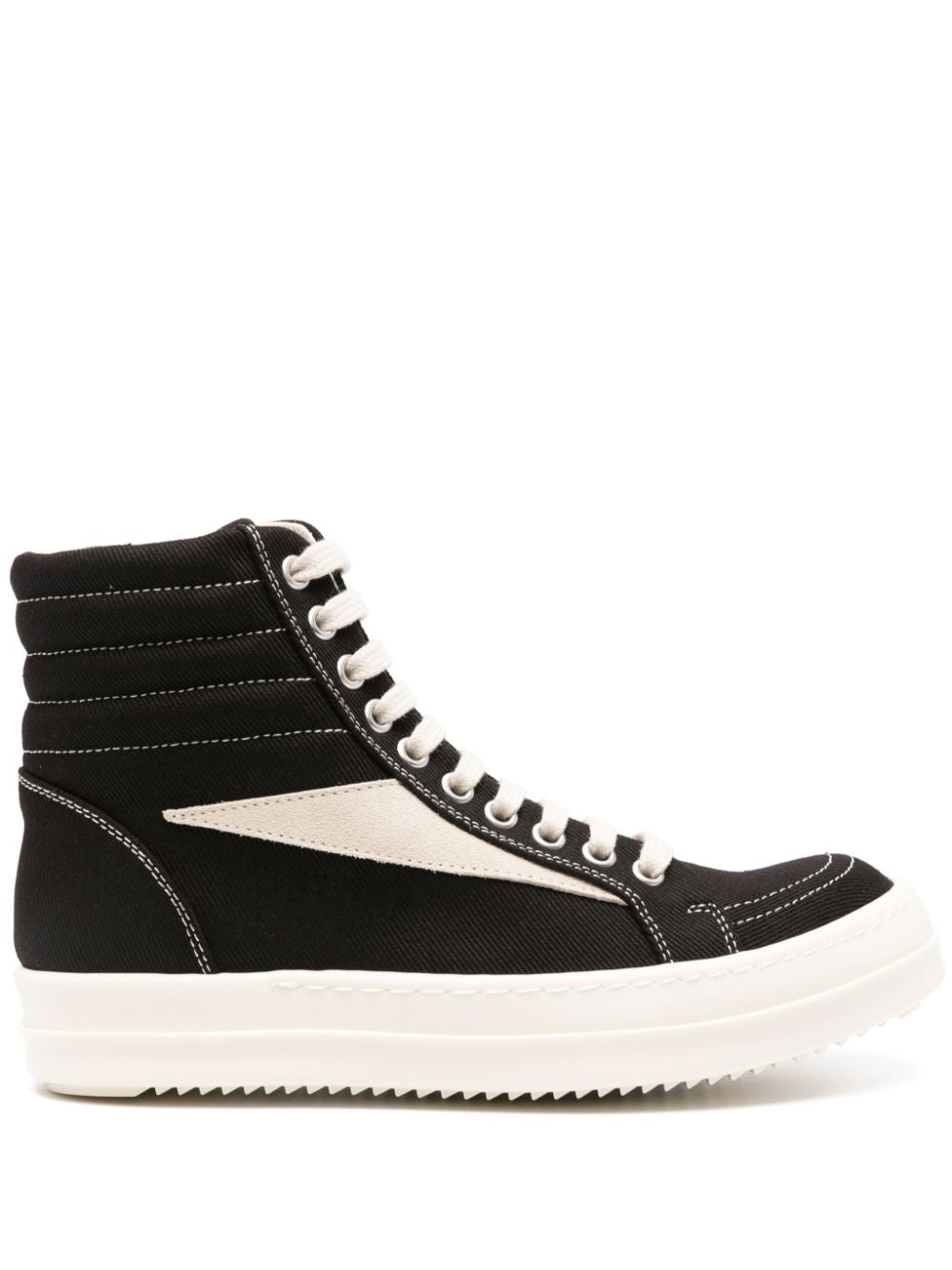 Canvas high-top sneakers