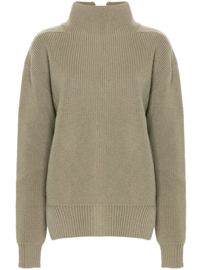 Wool turtle-neck jumper