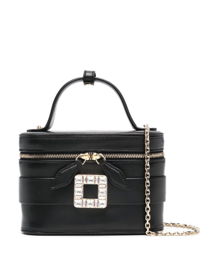 Vanity leather micro bag