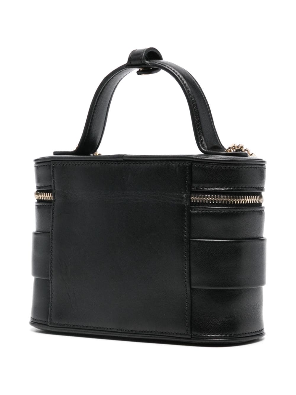 Vanity leather micro bag